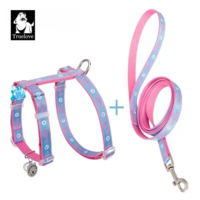 Dog Cat H Shape Harness and Leash Set
