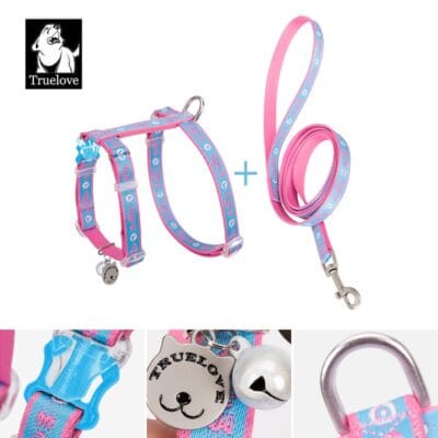 Truelove Cat Harness and Leash Set for Safe Outdoor Walks