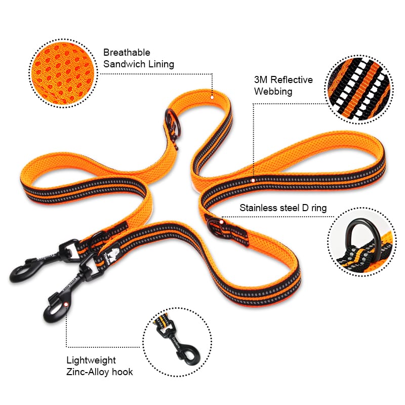 Multifunction Leash 7 in 1 Multi-Function Dog Leash - Truelove pet outdoor products