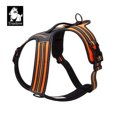 Truelove  Soft Padded Handle Reflective Dog Harness