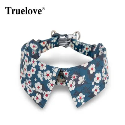 Truelove Floral Fashion 100% Cotton Cat Collar