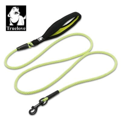 Truelove Nylon Rope Dog Leash with 3M Reflective