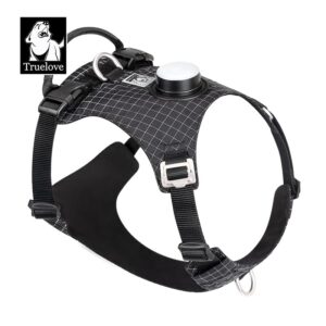Truelove High-Tech Harness with LED Light and GPS Tracker Holder Innovative Harness