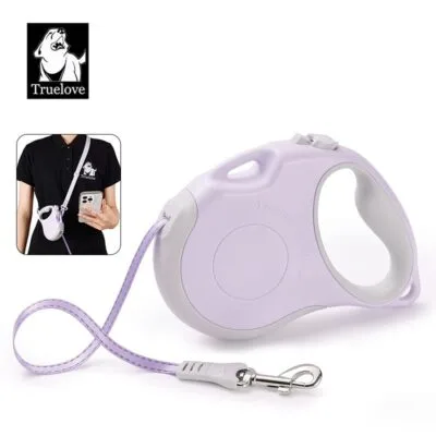 Truelove Adventure 5m Reflective Hands-Free Extendable Dog Leash