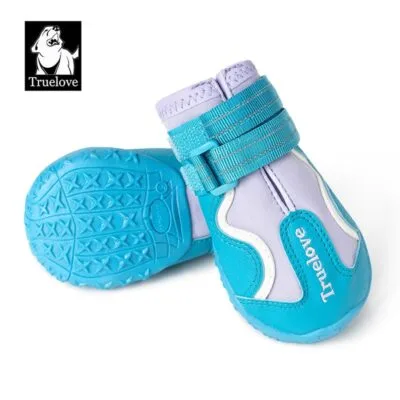Truelove Outdoor Safety Shoes Reflective Straps and TPR Sole Waterproof Pet Shoes