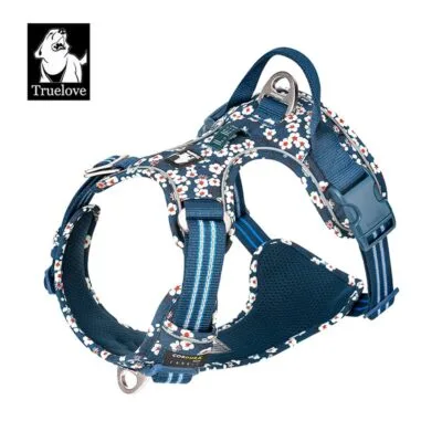 Truelove Easy On/Off Harness with Front and Back Leash Attachments