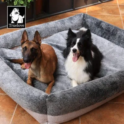 Warmth and Support Eco-Friendly Pet Bed with Handle