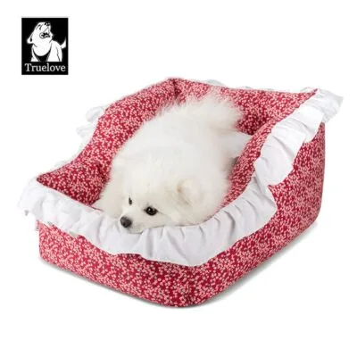 Truelove Secure Fit Eco-Friendly Pet Bed with Breathable Filling