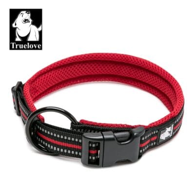 Truelove Lightweight Training Pet Collar with Adjustable Buckle Reflective Dog Tactical Collar